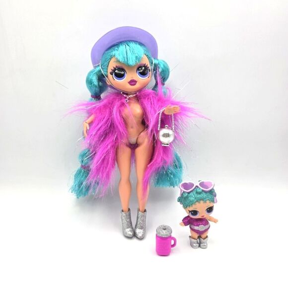L.O.L Suprise! O.M.G. Winter Disco Cosmic Nova Fashion & Cosmic Queen Tots - Picture 3 of 15